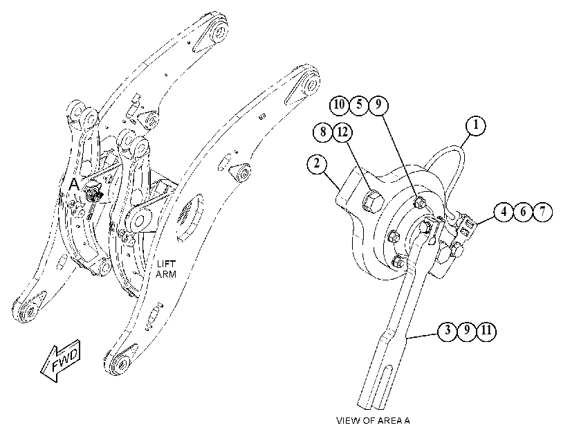 SENSOR & MTG GP-TILT POSITION 4892608 CAT
