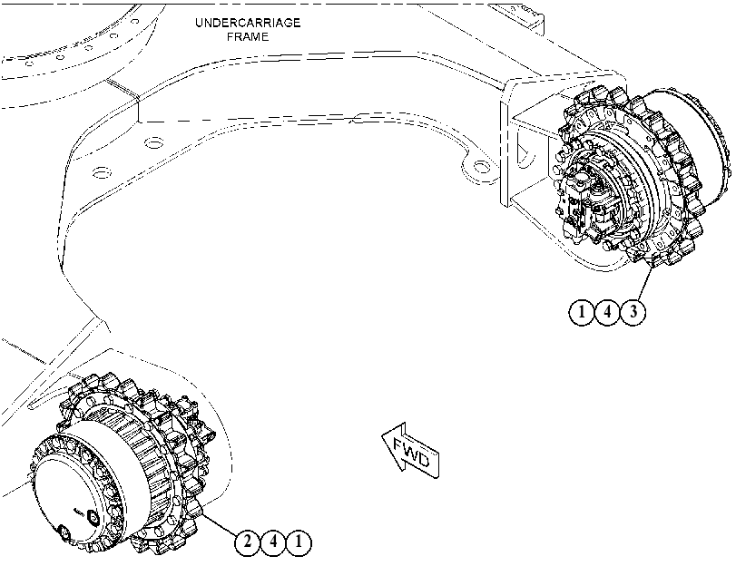 DRIVE & MOUNTING GP-FINAL 5277076 CAT
