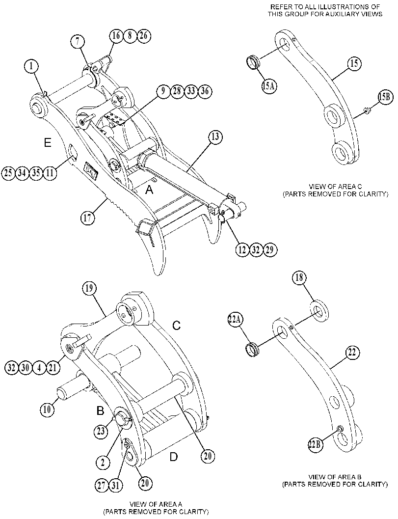 Прижим (захват) 5330891 CAT
