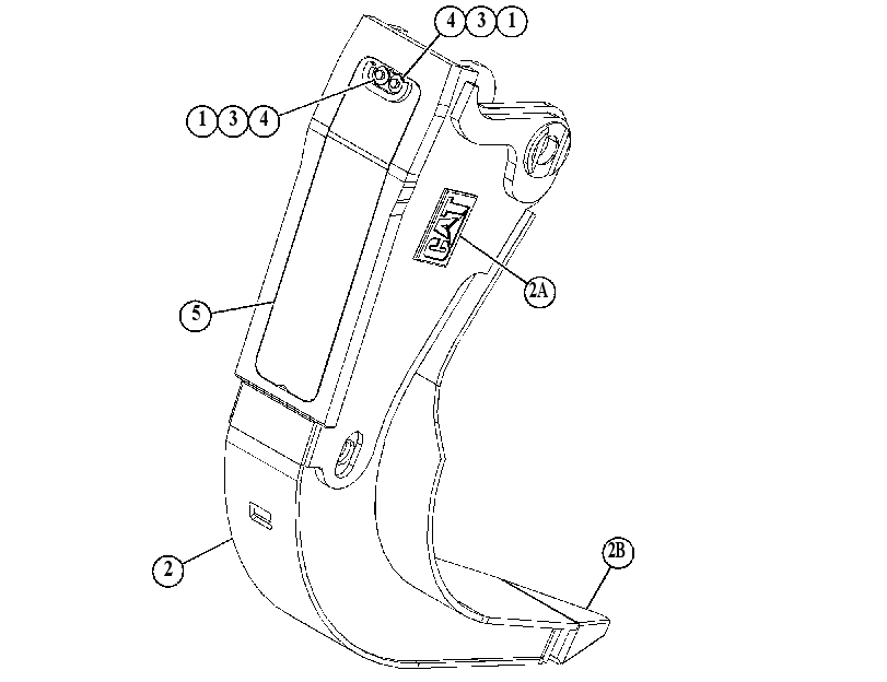 SHELL GP-GRAPPLE 5225845 CAT