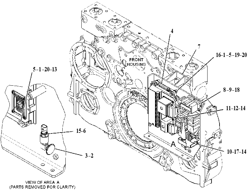 Проводка электроники двигателя 4191907 CAT