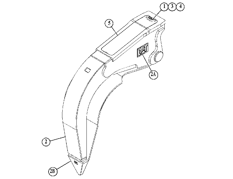 SHELL GP-GRAPPLE 5225846 CAT