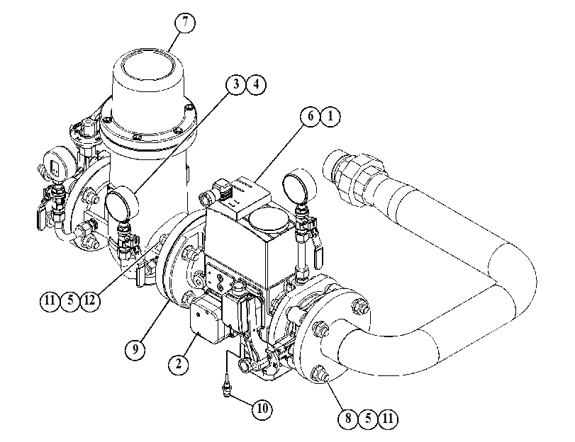 VALVE GP-GAS CONTROL 5092589 CAT