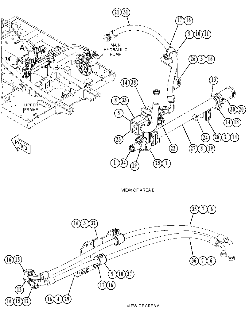 LINES GP-CONTROL 5368922 CAT