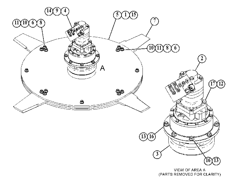 DRIVE GP-BRUSH CUTTER 5235575 CAT
