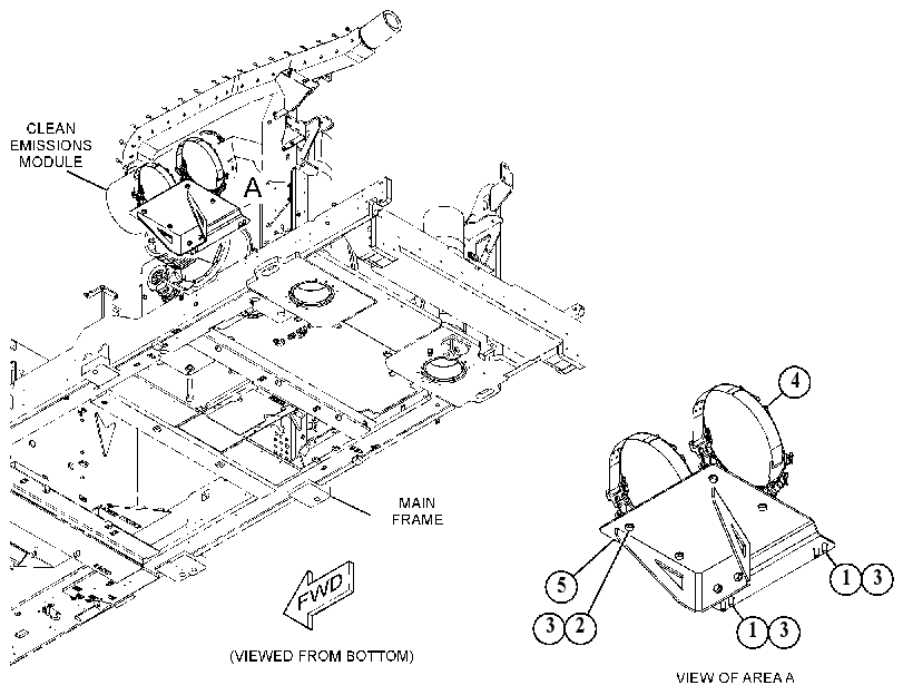 MOUNTING GP-CEM 4964993 CAT