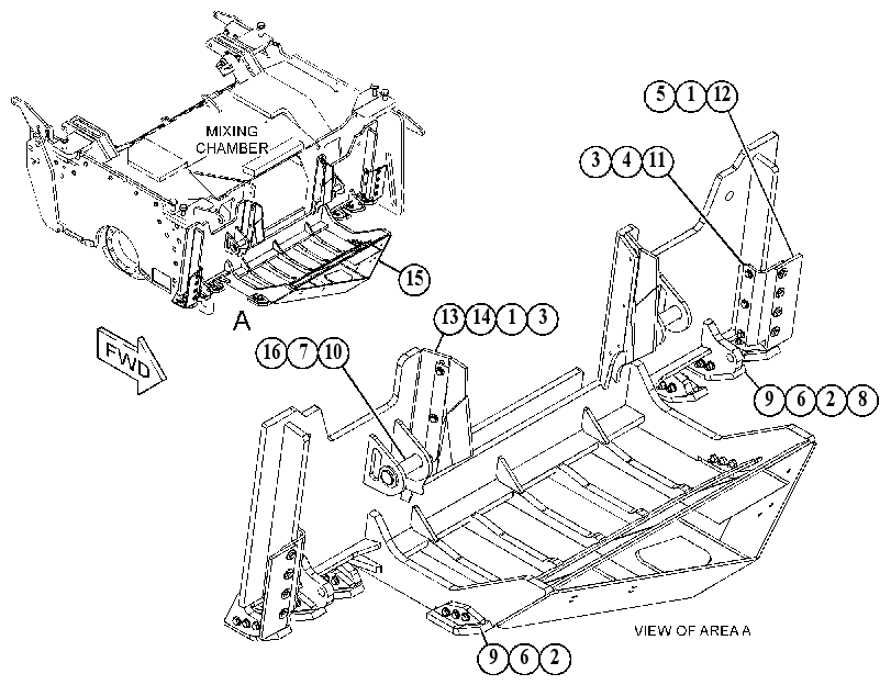 ANTISLAB & MOUNTING GP 5216079 CAT