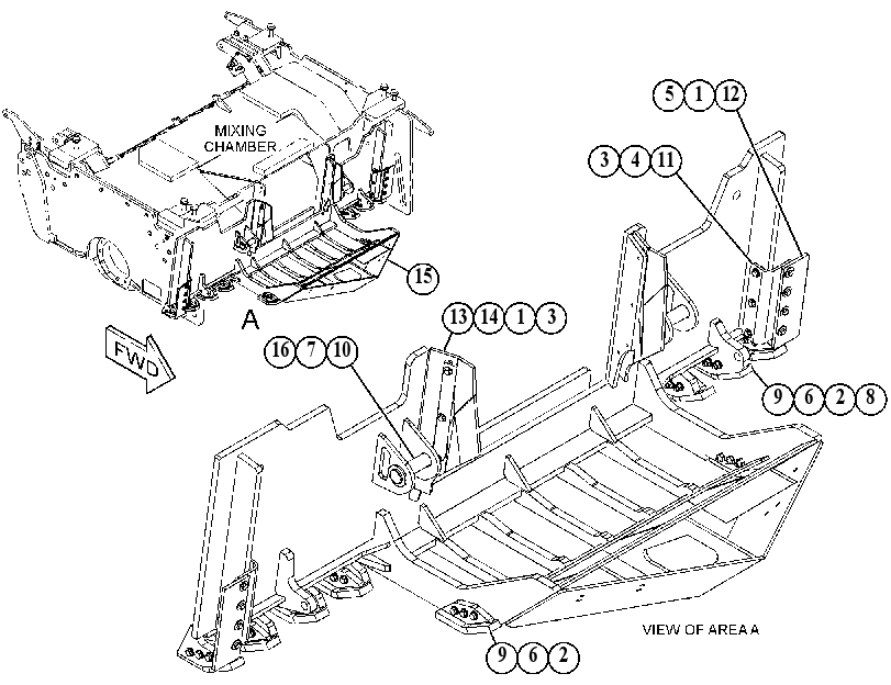 ANTISLAB & MOUNTING GP 5216080 CAT