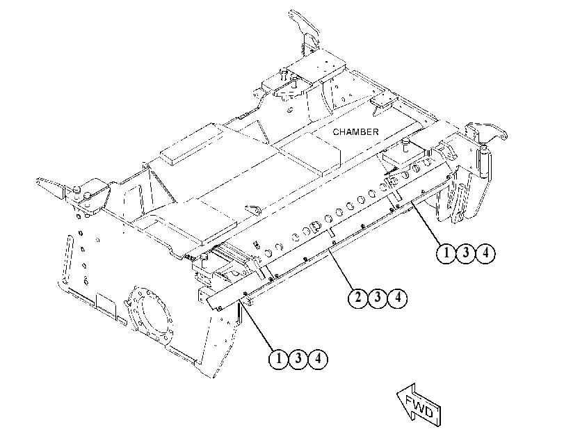 Крышка смотровая 5195762 CAT