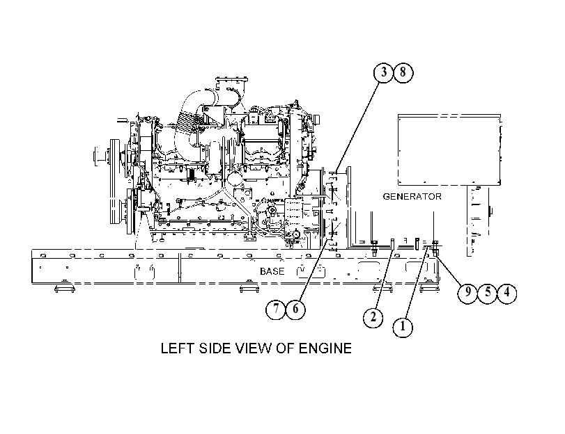 FASTENER GP-GENERATOR COUPLING 4861167 CAT