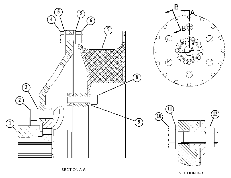 COUPLING GP-TORSIONAL 4965089 CAT