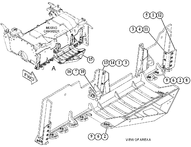 ANTISLAB & MOUNTING GP 5238141 CAT