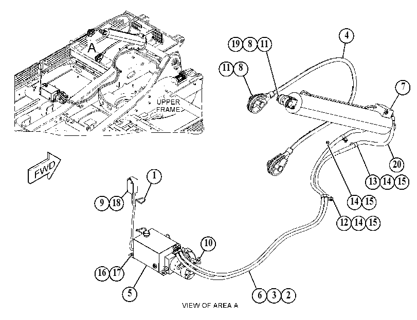 CONTROL GP-CAB TILT 5238736 CAT