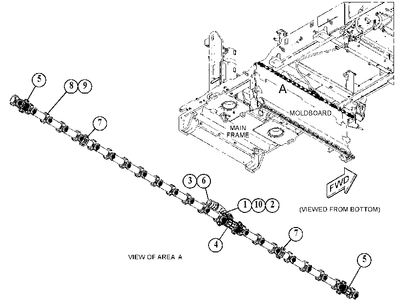 BAR GP-SPRAY 5180890 CAT