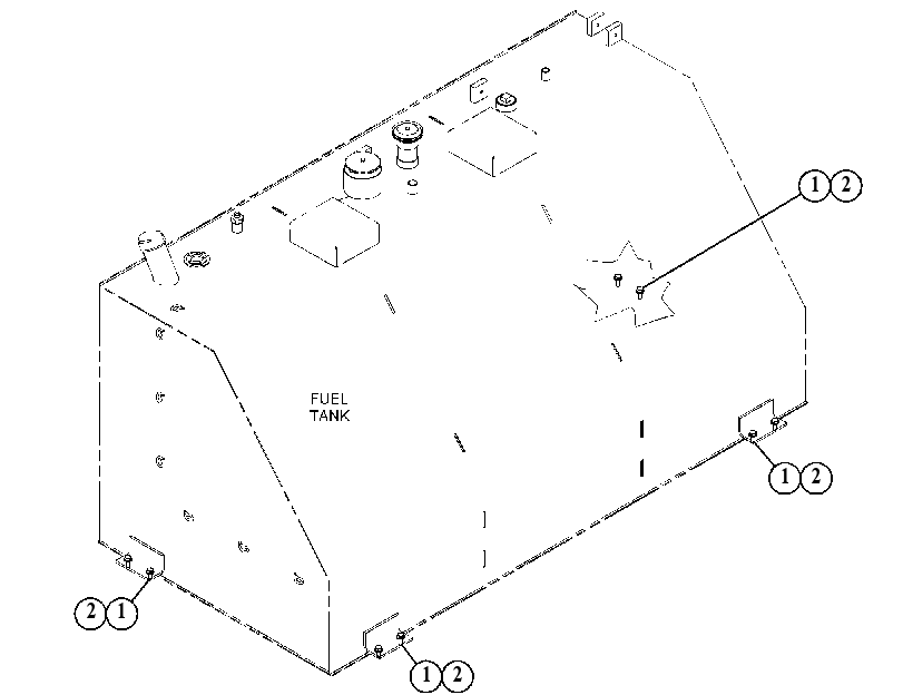 FASTENER GP-FUEL TANK 5158409 CAT
