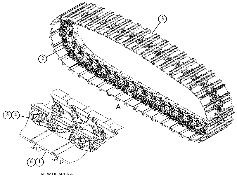 Гусеница 5130450 CAT