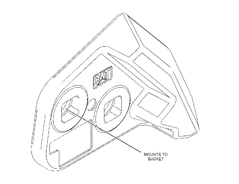 GUARD-BUCKET CORNER 5198492 CAT