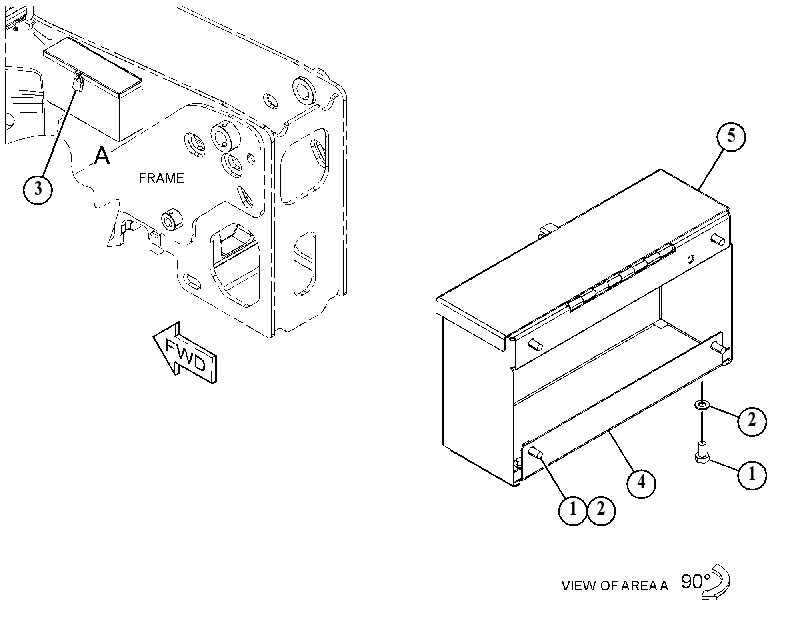 BOX & MOUNTING GP-TOOL 5419094 CAT