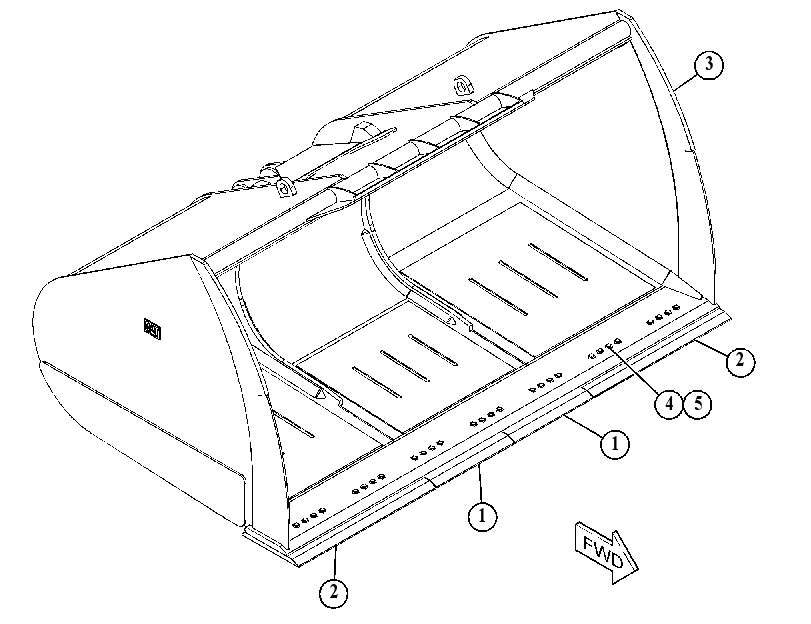 BUCKET GP-COAL 4796490 CAT