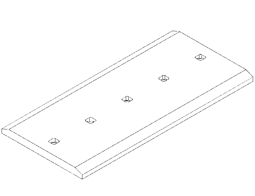 Режущая кромка 4860020 CAT