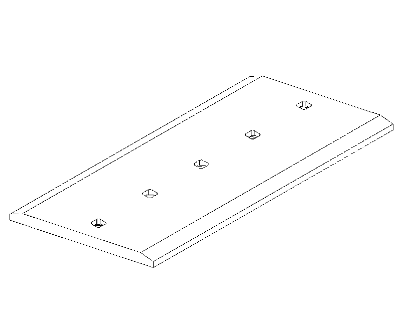 Режущая кромка 4860021 CAT