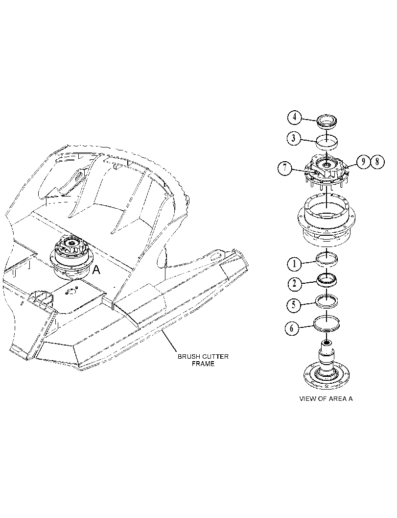 HUB GP-DRIVE 4745446 CAT