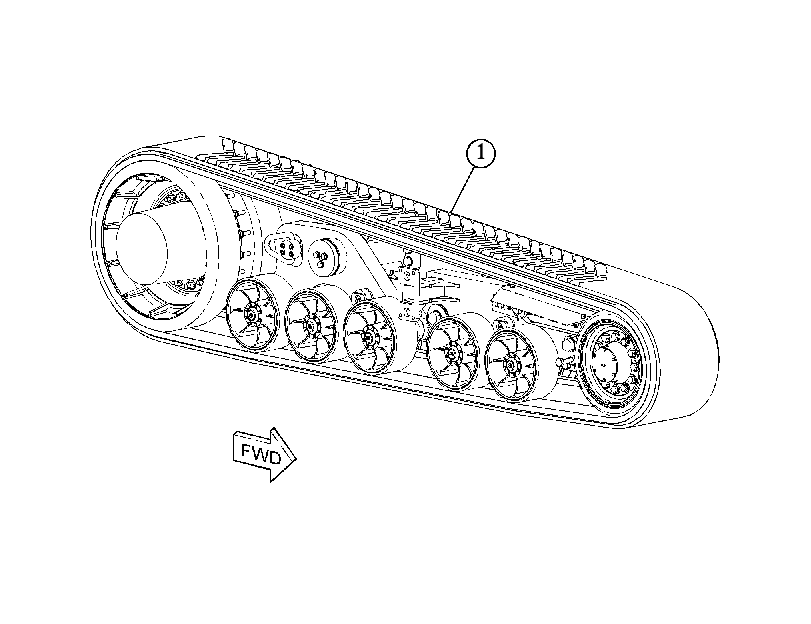 TRACK GP-RUBBER 2675625 CAT