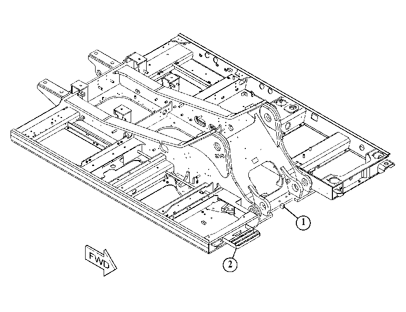 FRAME AS-UPPER 3947307 CAT