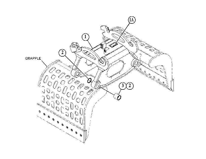 HOUSING GP-GRAPPLE 5219830 CAT