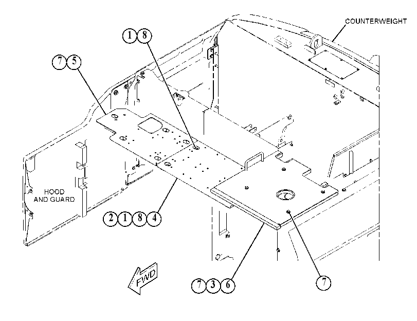 COVER GP-AIR CLEANER 5196955 CAT