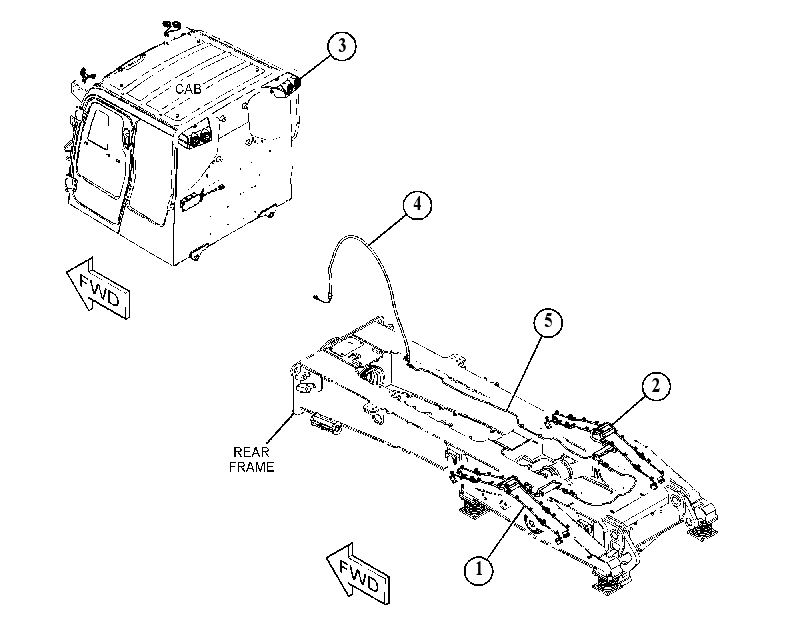 WIRING GP-PAYLOAD 5444782 CAT