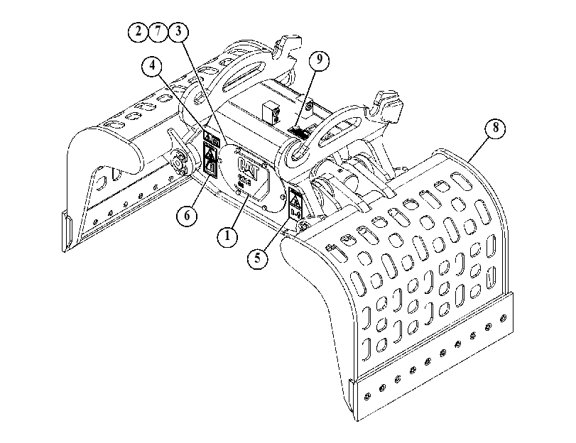 GRAPPLE AR-HYDRAULIC 5219833 CAT