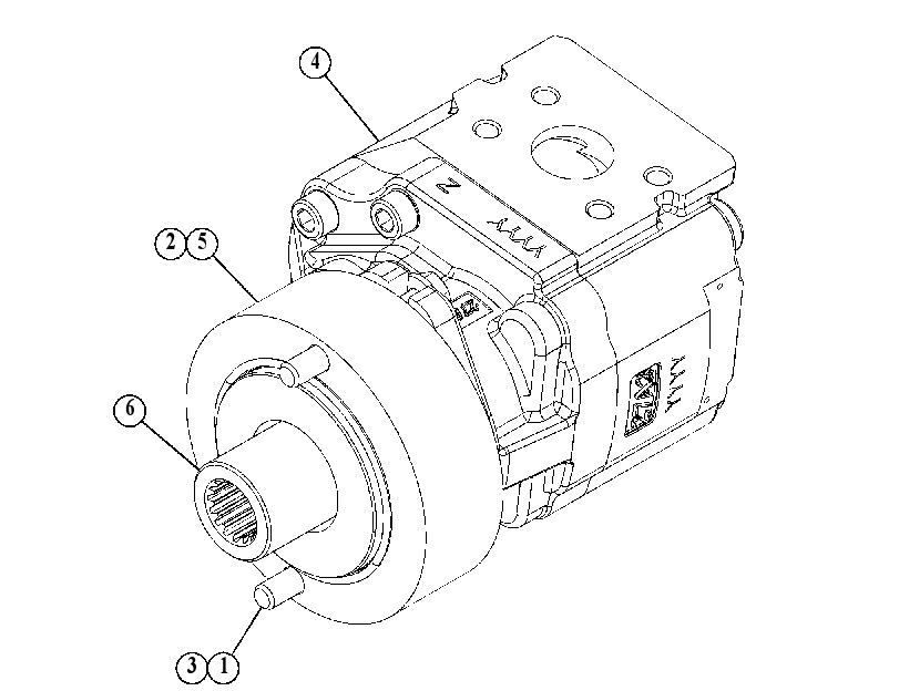 PUMP & MTG GP-GEAR 5349068 CAT