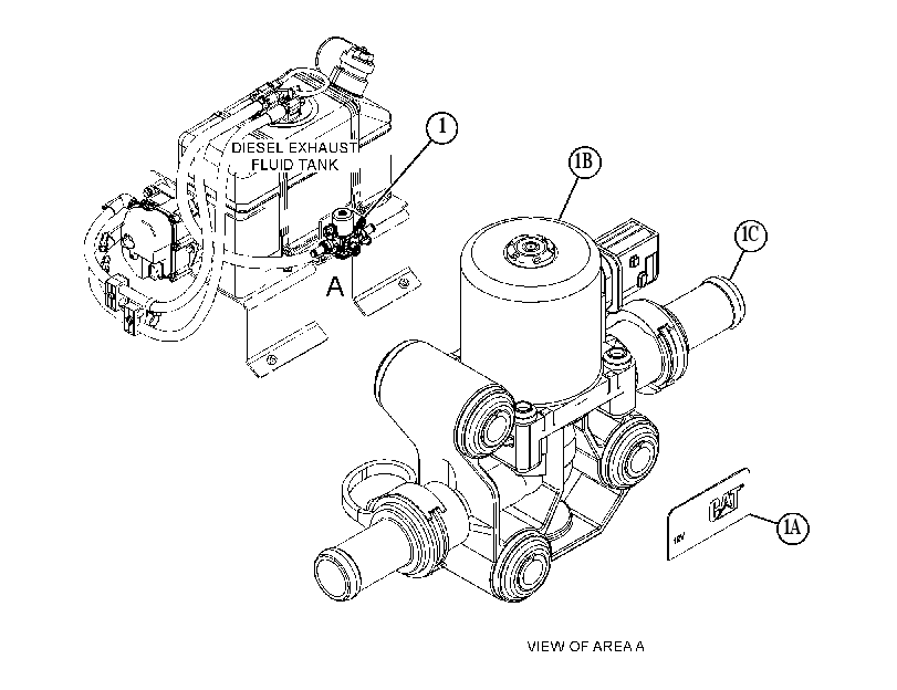 VALVE GP-COOLANT CONTROL 4422287 CAT