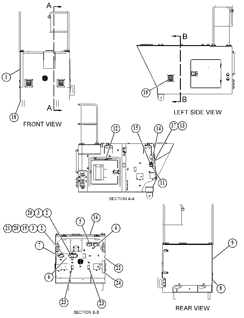 RISER GP-CAB 5386288 CAT