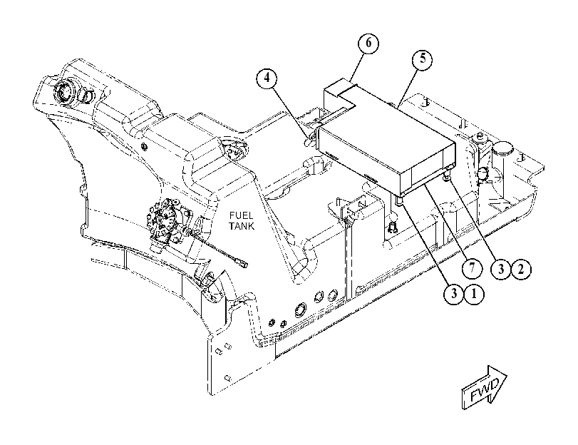 BOX & MOUNTING GP-TOOL 5419103 CAT