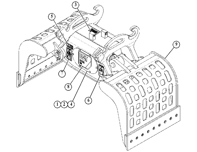 GRAPPLE AR 5219834 CAT