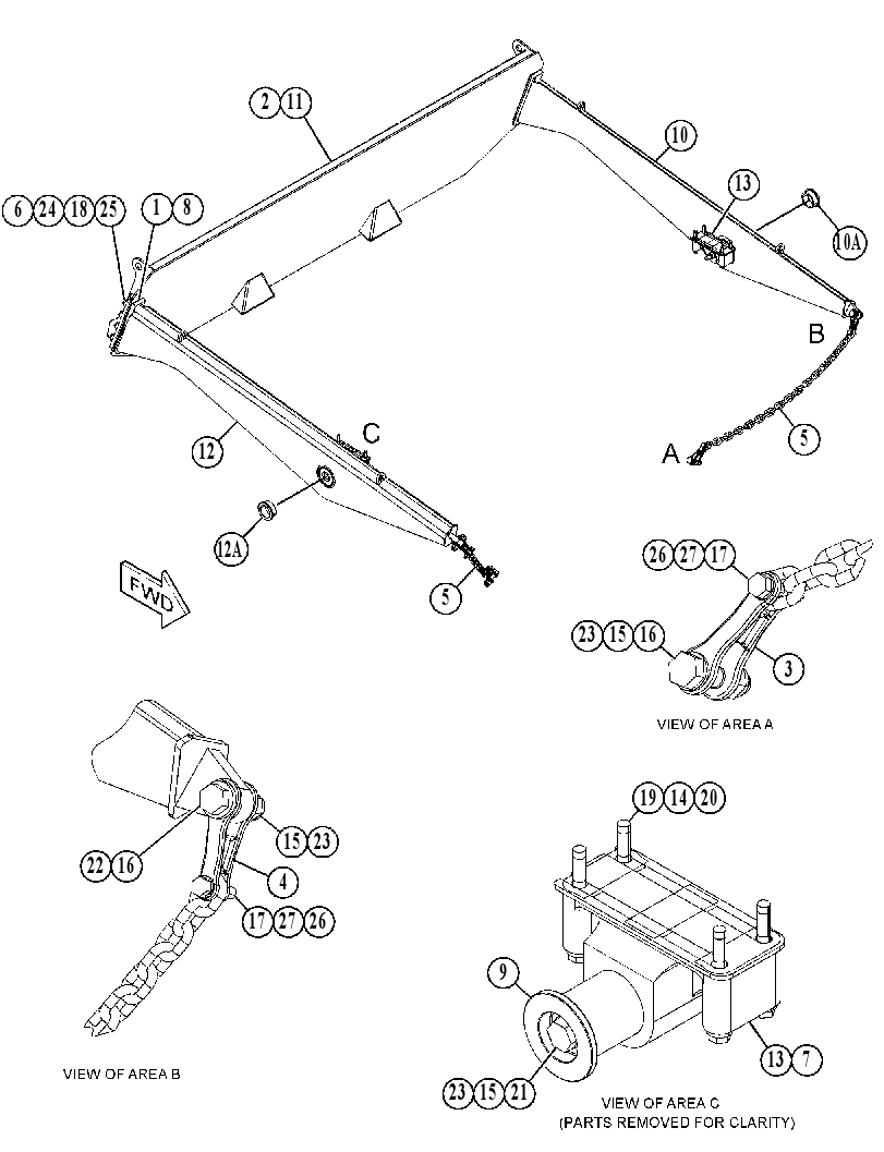 TAILGATE AR 5383778 CAT