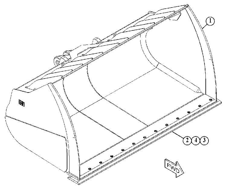 BUCKET GP-COAL 5115190 CAT