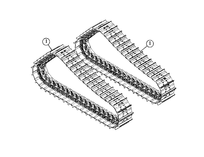 Гусеница (компоновка) 5240359 CAT