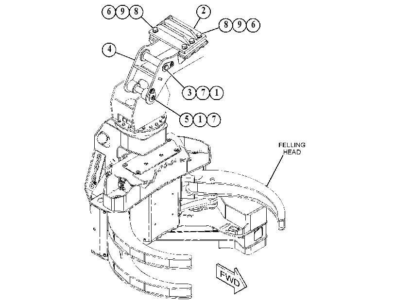ADAPTER GP-WORK TOOL 5065930 CAT