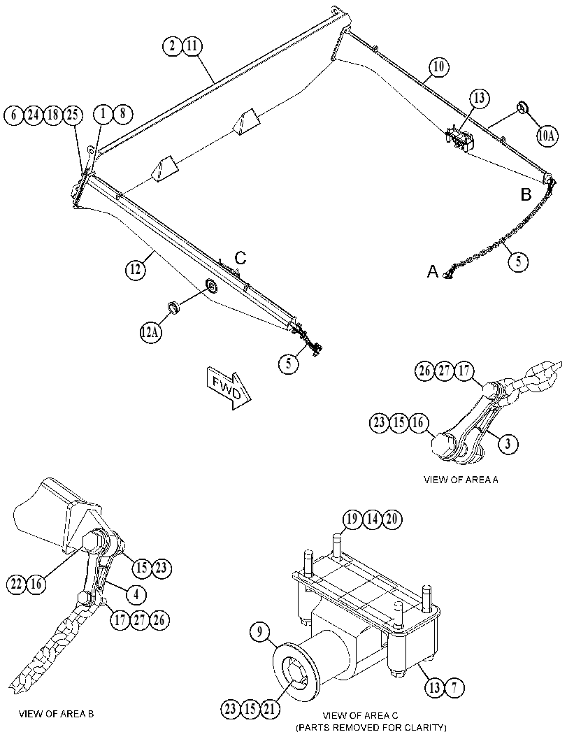 TAILGATE AR 5383779 CAT