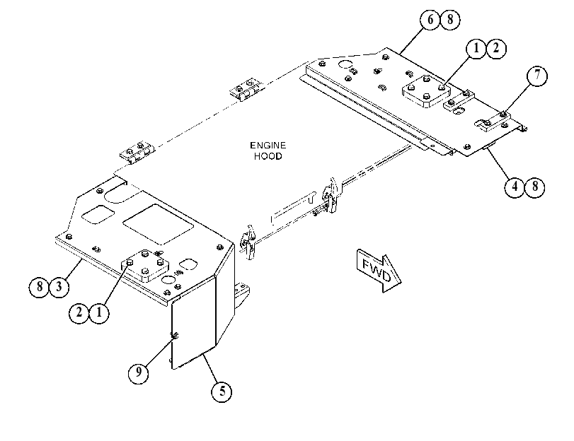 COVER GP-AIR CLEANER 4262481 CAT