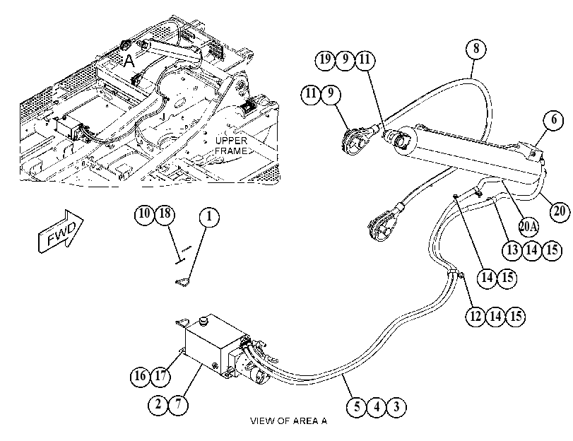 CONTROL GP-CAB TILT 5238737 CAT