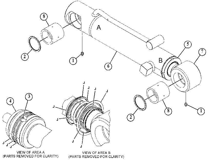 CYLINDER GP-GRAPPLE 5407132 CAT