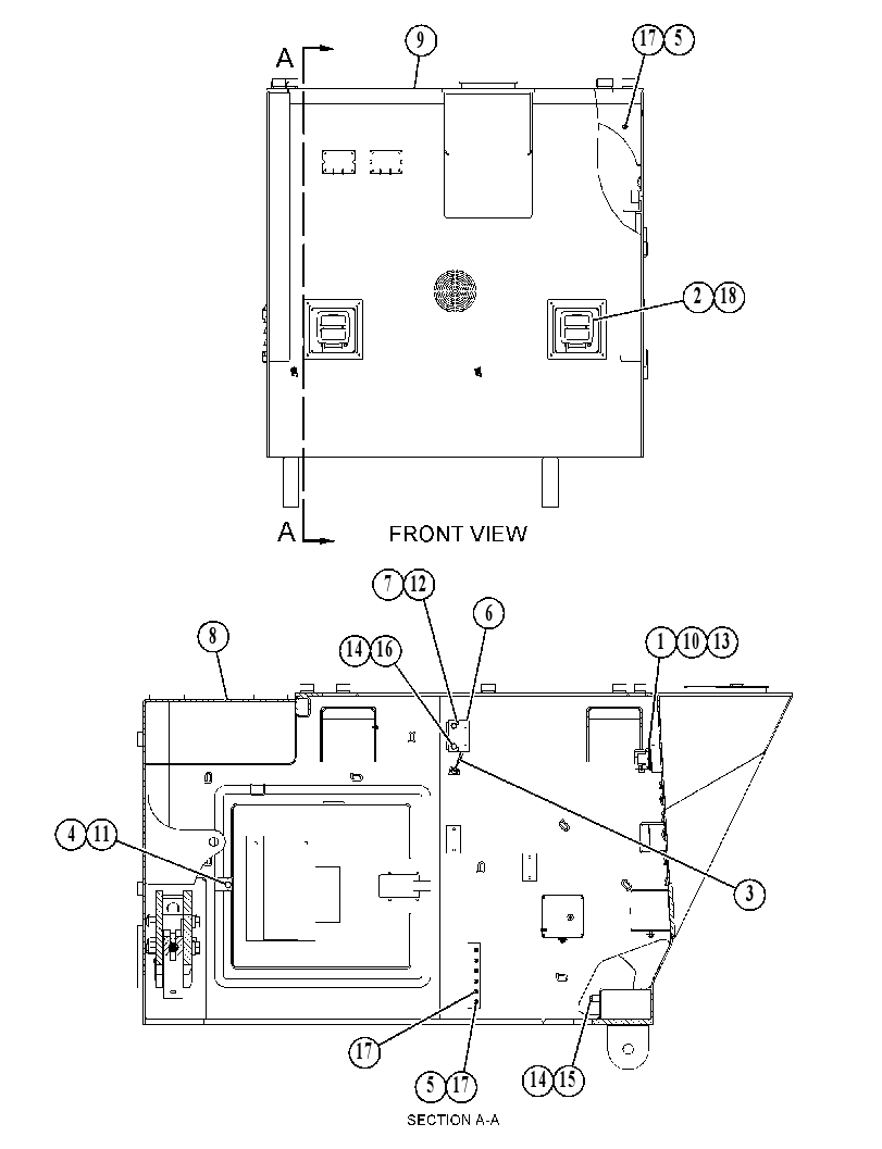 RISER GP-CAB 5386205 CAT