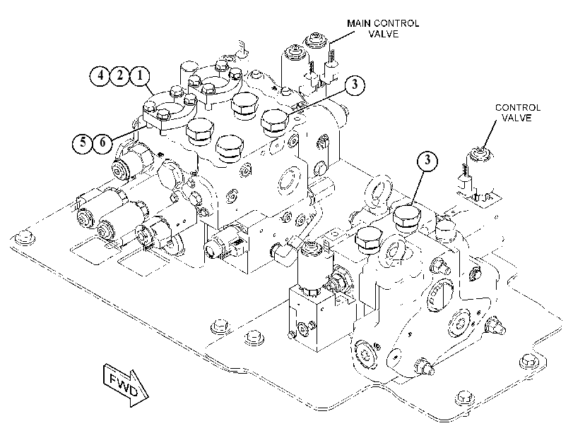 COVER GP-CONTROL VALVE 4931801 CAT