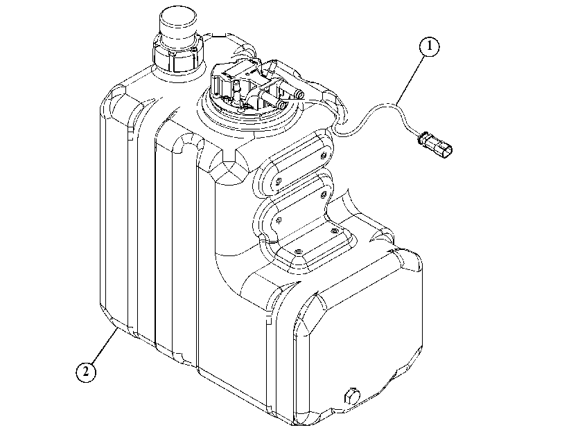 Бак AdBlue 5162717 CAT