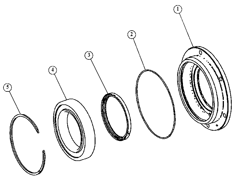BEARING GP-FLANGE 3914666 CAT