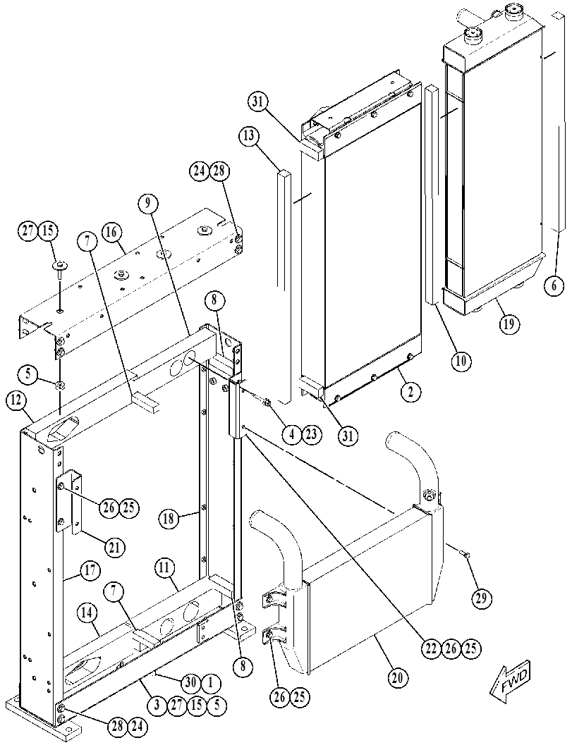 MODULE GP-COOLING 4335166 CAT